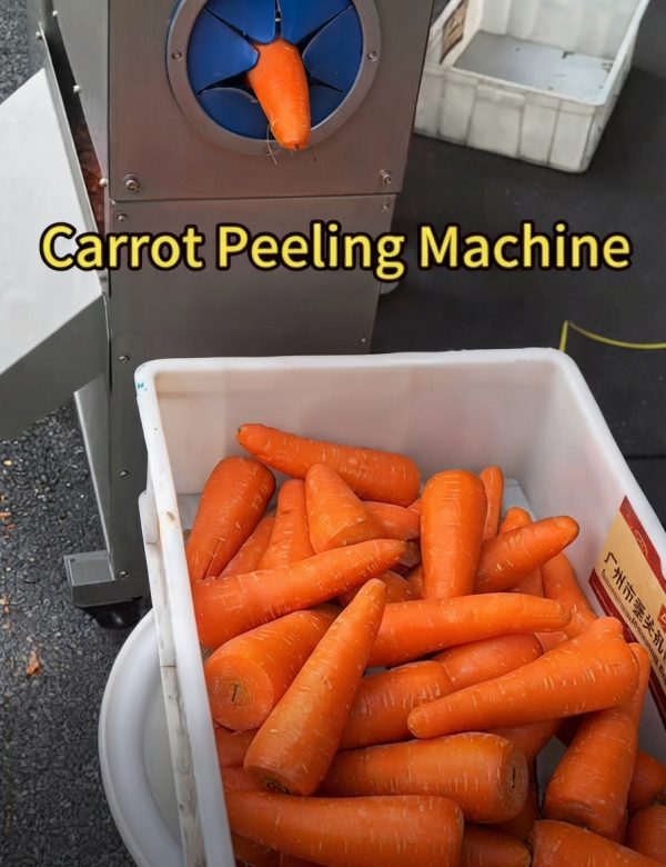 Automatic Commercial Carrot Peeler Machine
