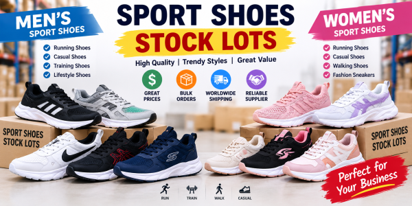 men and women sport shoes stock lots
