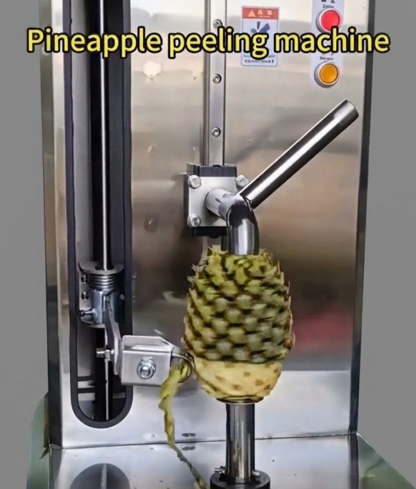 Automatic Commercial Cantaloupe & Pineapple Peeling Machine