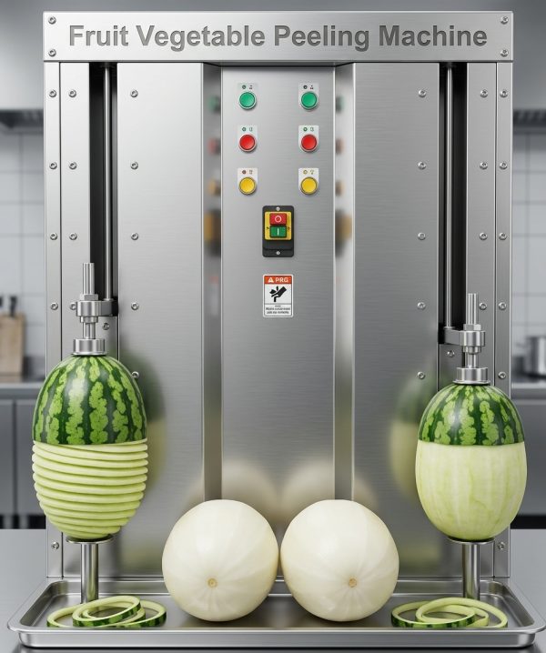 Automatic Multi-Station Commercial Fruit & Vegetable Peeling Machine