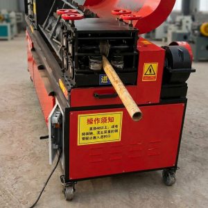 Automatic Wood & Bamboo Round Rod Milling & Polishing Machine