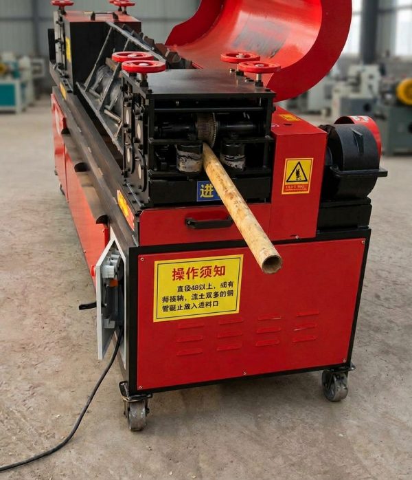 Automatic Wood & Bamboo Round Rod Milling & Polishing Machine