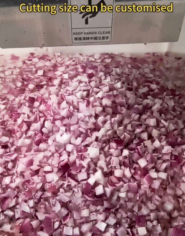 Commercial Automatic Onion Dicing & Vegetable Chopping Machine (Customizable Cutting Size)