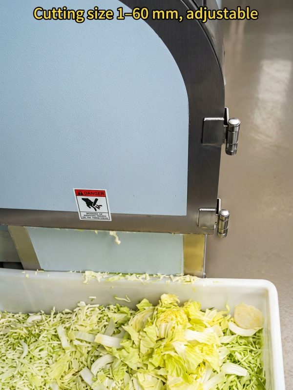 Commercial Vegetable Cutting Machine (1–60 mm Adjustable Cutting Size)