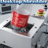Compact Commercial Plastic & Bottle Shredder Machine