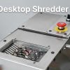 Compact Commercial Plastic & Bottle Shredder Machine