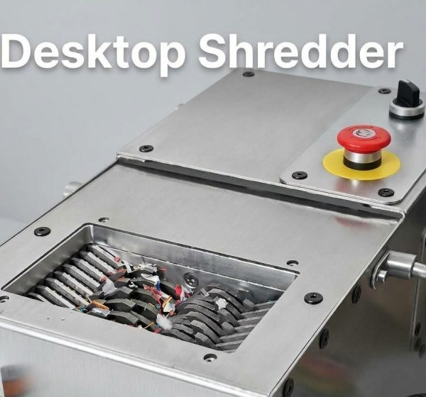 Compact Commercial Plastic & Bottle Shredder Machine