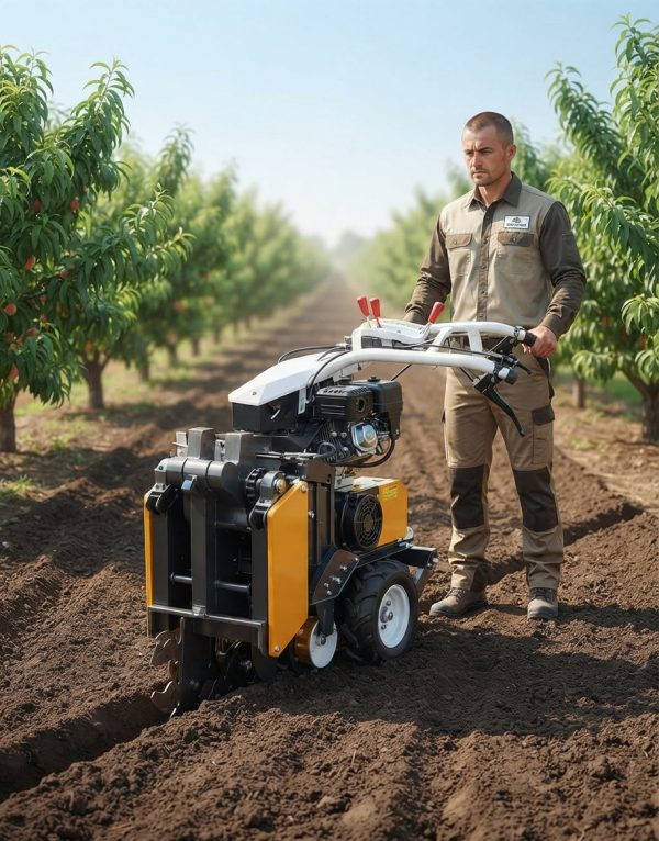 Heavy-Duty Orchard Trenching & Deep Fertilizer Ditcher Machine