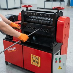 Heavy Duty Steel Wire & Rebar Straightening Cutting Machine
