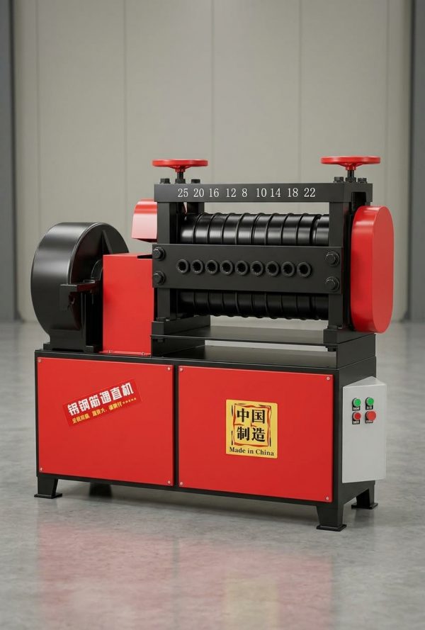 Heavy Duty Steel Wire & Rebar Straightening Cutting Machine