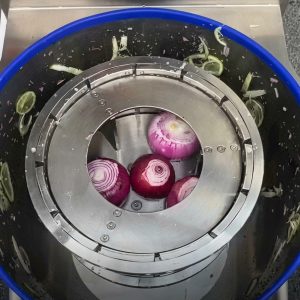 High-Capacity Commercial Vegetable Slicing & Shredding Machine (2,000 kg/h)