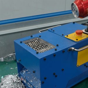 Industrial Heavy Duty Metal Can & Bottle Shredding Machine