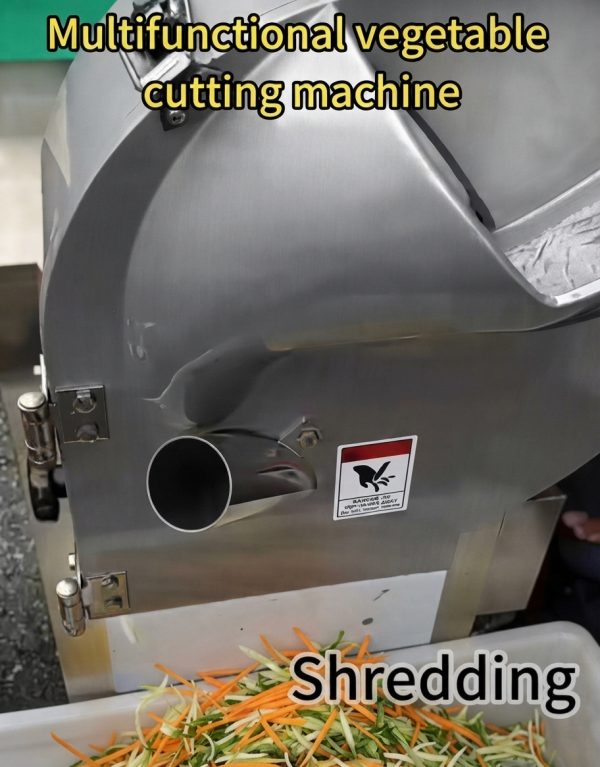 Multifunctional Commercial Vegetable Cutting Machine (Shredding, Slicing, Dicing)